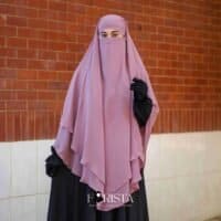 Two Layers Hijab