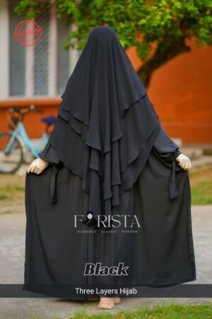 three layers hijab